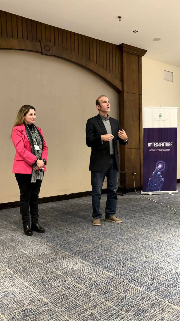 حضور مؤسسة إدارة الموارد البشرية اللقاء التفاعلي لبرنامج BYTES 4 FUTURE