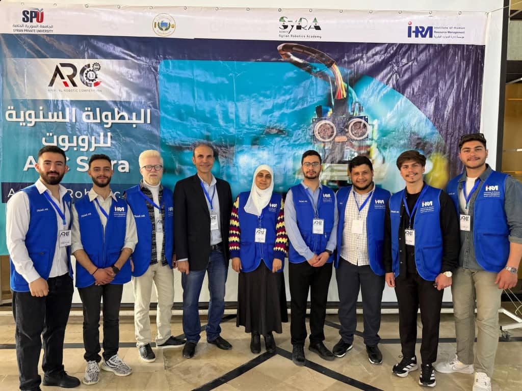 شاركت مؤسسة إدارة الموارد البشرية في نظيم بطولة الروبتيك ARC11